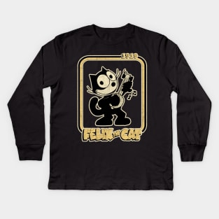 Felix the cat Kids Long Sleeve T-Shirt